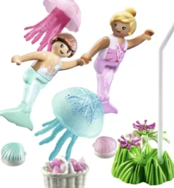 ENFANTS SIRENES MEDUSES ET COQUILLAGES - 71504