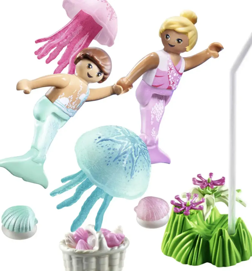ENFANTS SIRENES MEDUSES ET COQUILLAGES - 71504
