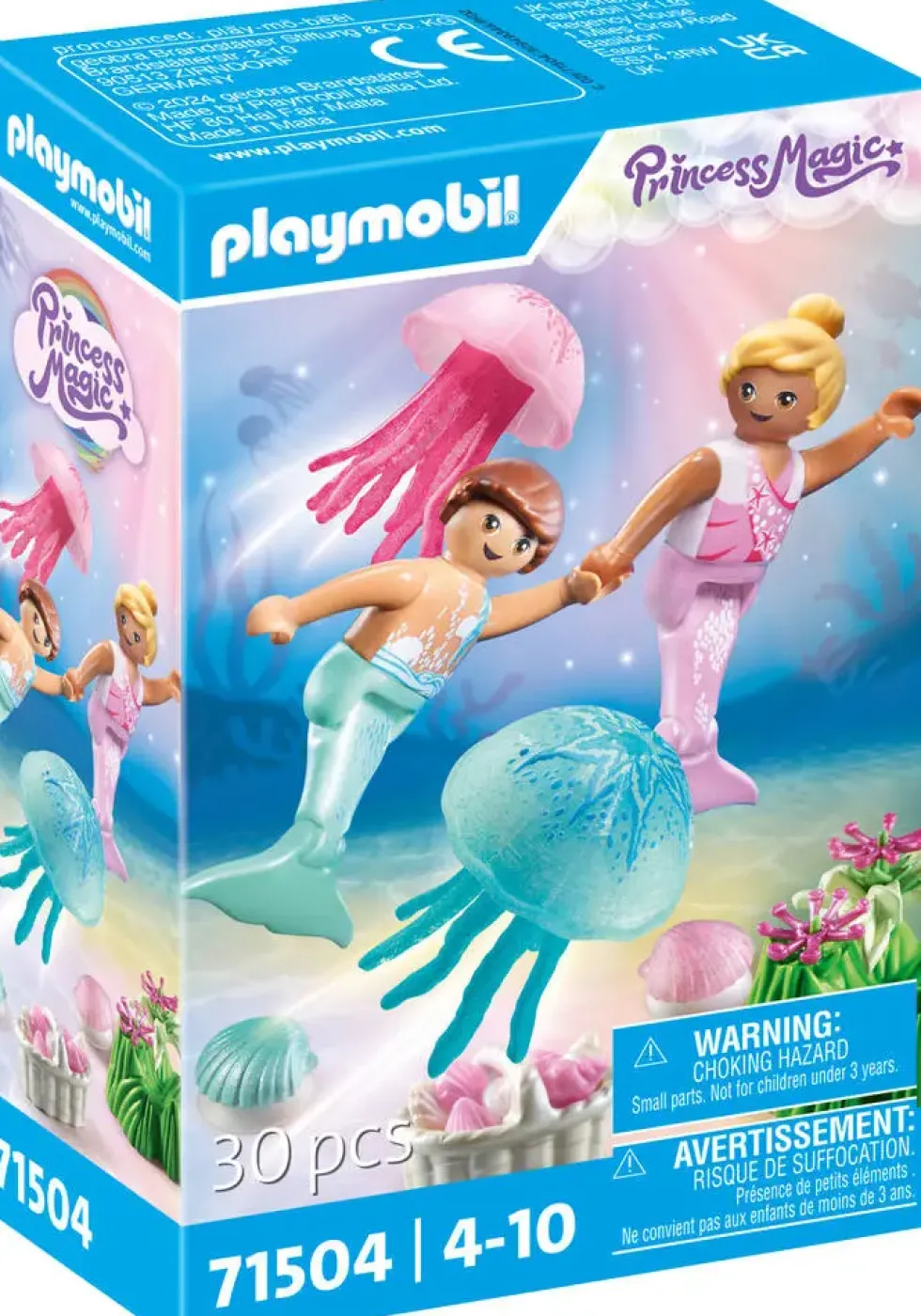 ENFANTS SIRENES MEDUSES ET COQUILLAGES - 71504