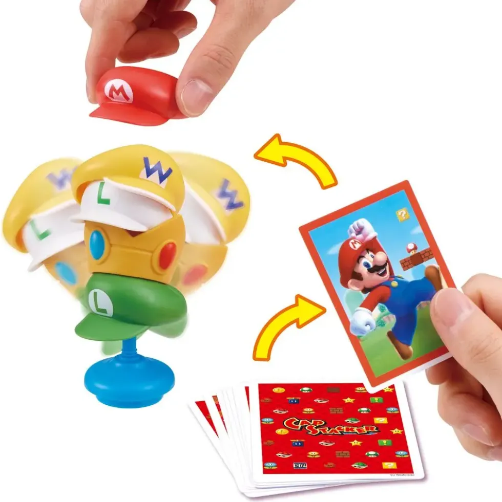 EPOCH GAMES - SUPER MARIO CAP STACKER