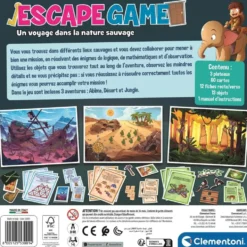 ESCAPE GAME - UN VOYAGE DANS LA NATURE SAUVAGE