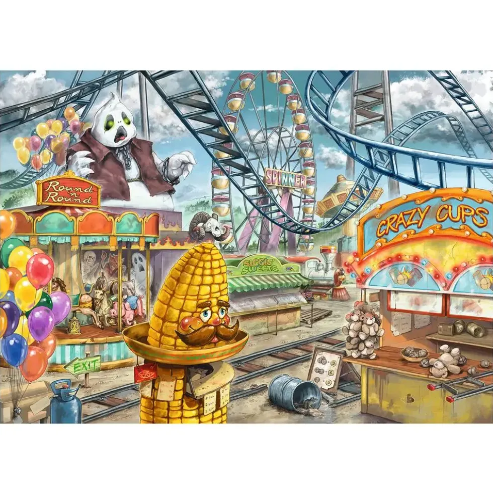ESCAPE PUZZLE KIDS 368 PIECES - LE PARC D'ATTRACTIONS