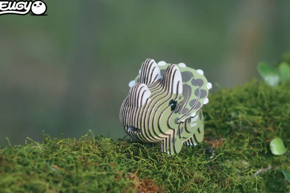 EUGY PUZZLE 3D - TRICERATOPS