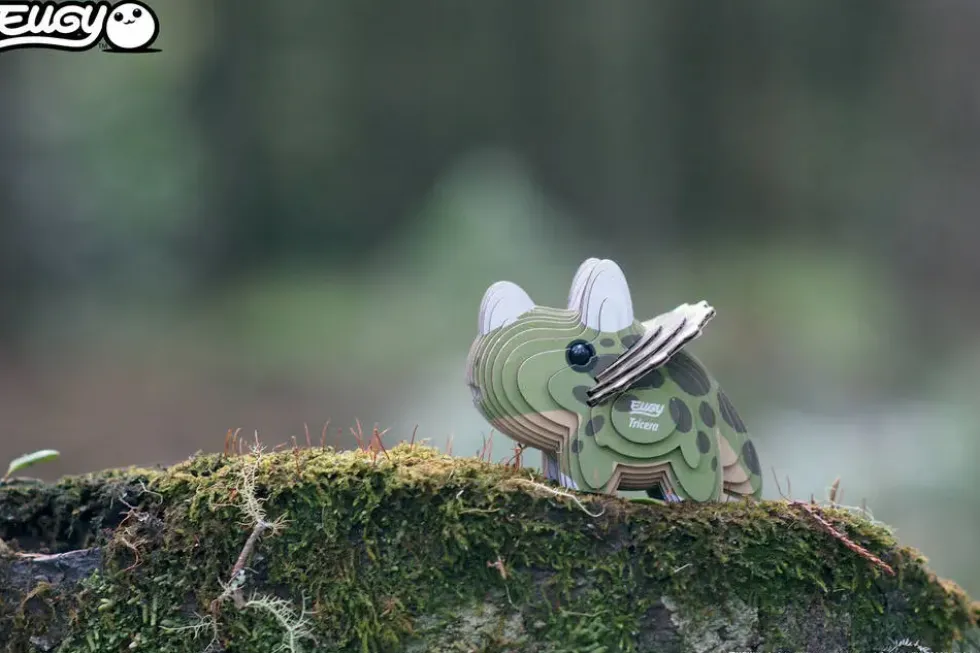 EUGY PUZZLE 3D - TRICERATOPS