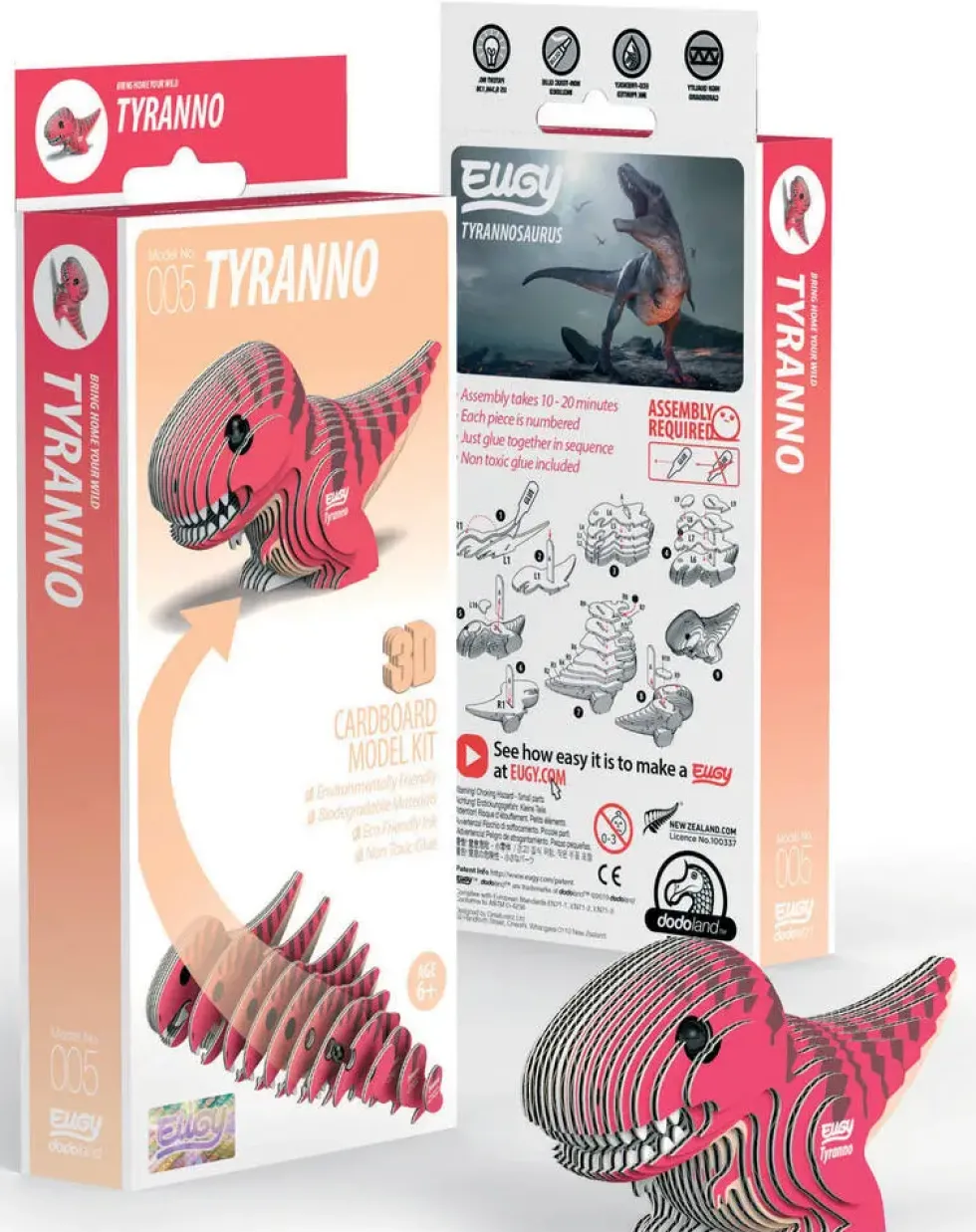 EUGY PUZZLE 3D - TYRANNO
