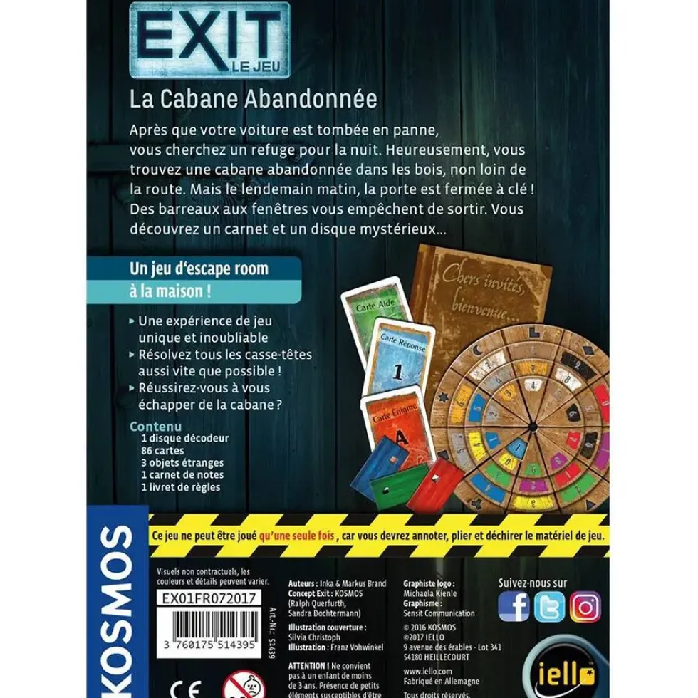 EXIT - LA CABANE ABANDONNÉE