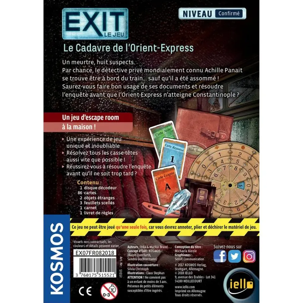 EXIT - LE CADAVRE DE L'ORIENT-EXPRESS