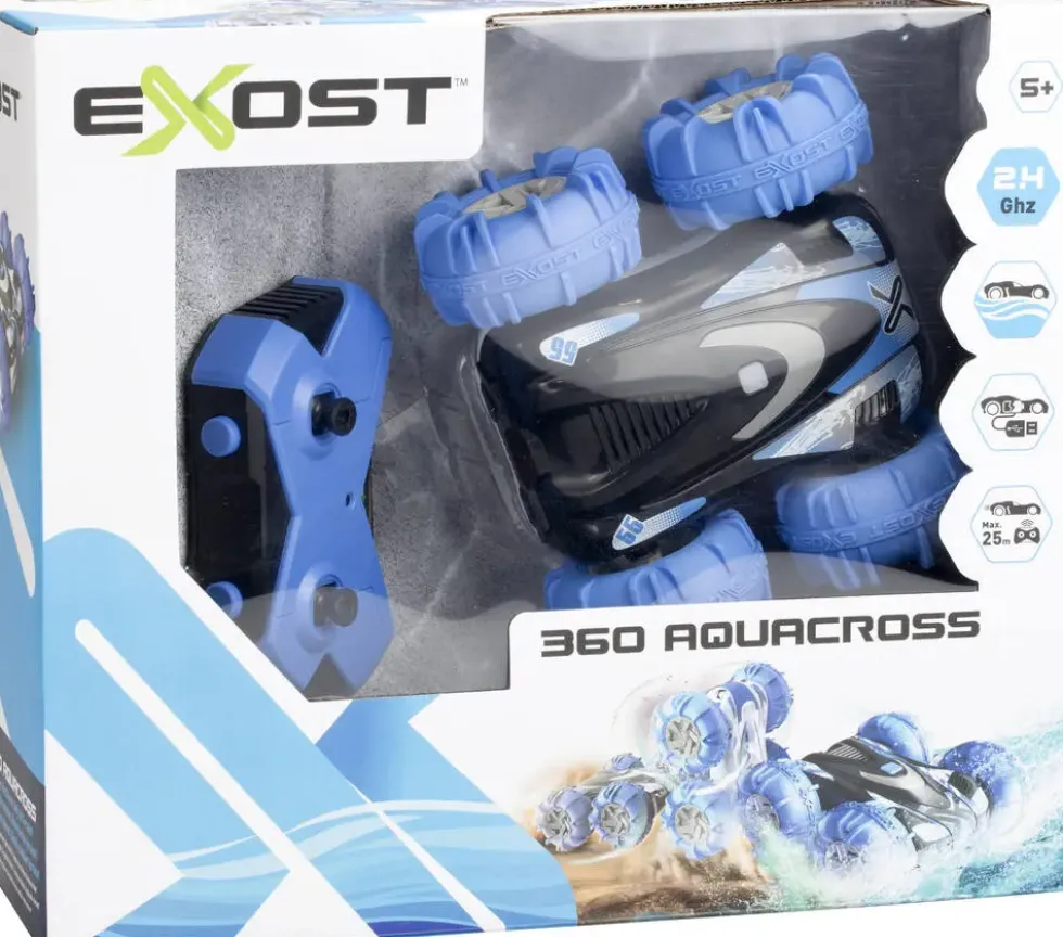 EXOST - VOITURE TELECOMMANDEE AMPHIBIE 360 AQUACROSS1-18