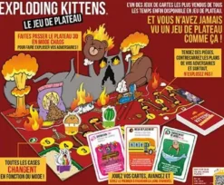 EXPLODING KITTEN : LE JEU DE PLATEAU