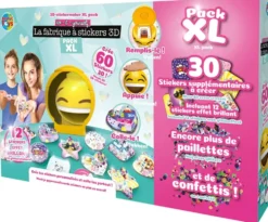 FABRIQUE A STICKERS 3D COFFRET DELUXE