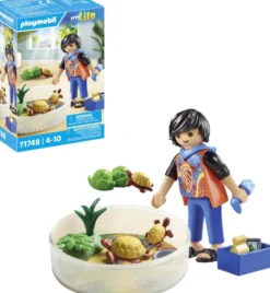 FAMILLE DE TORTUES DANS UN TERRARIUM - 71748