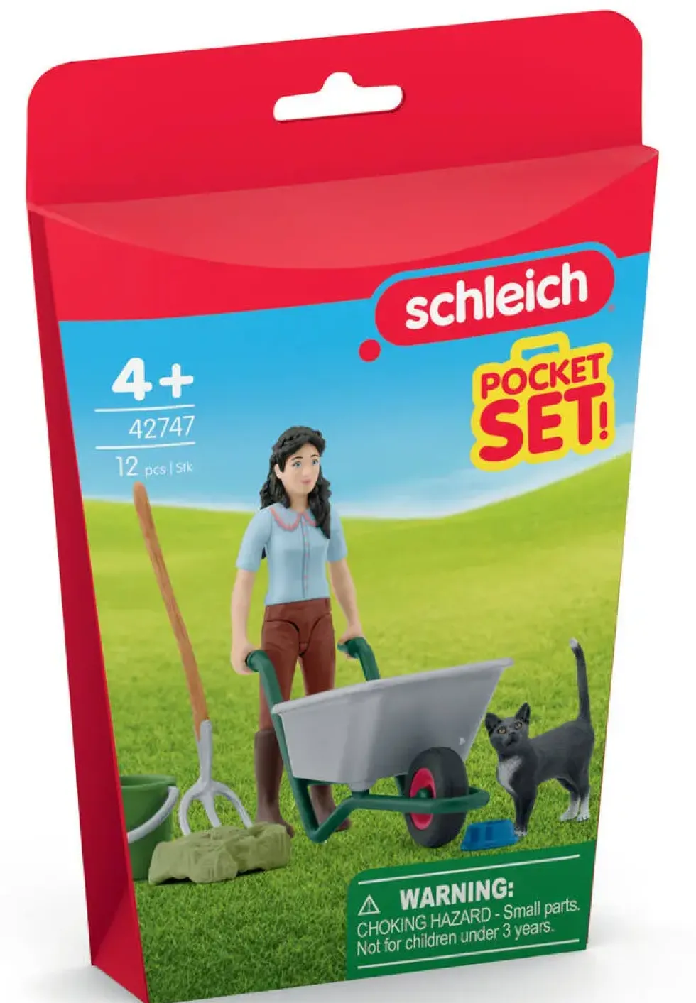 FARMWORLD - FIGURINE EMILY PREND SOIN DES ANIMAUX