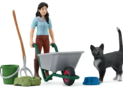 FARMWORLD - FIGURINE EMILY PREND SOIN DES ANIMAUX