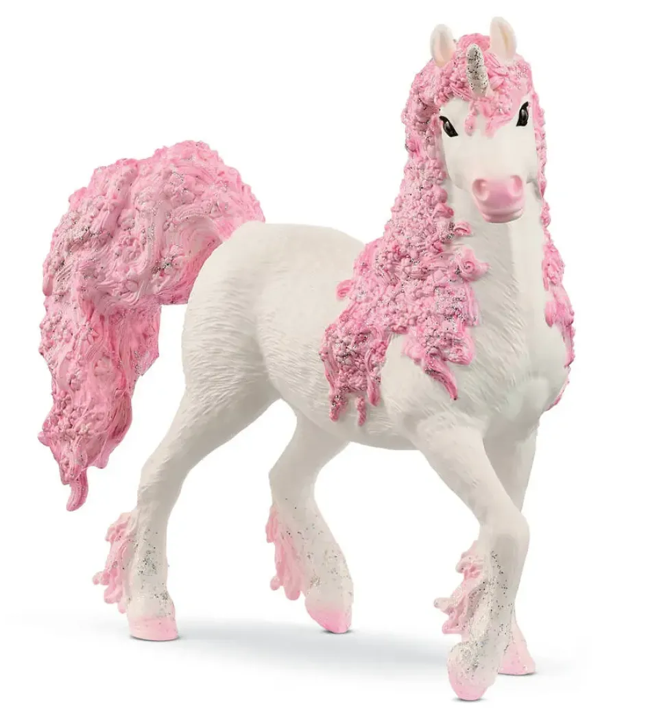 FARMWORLD - FIGURINE JUMENT LICORNE FLEURIE