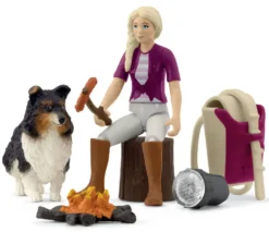 FARMWORLD - FIGURINE SOFIA S'OCCUPE DU BARBECUE