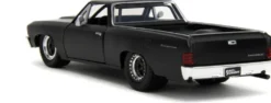 1/32 FAST AND FURIOUS 10 - VOITURE CHEVROLET EL CAMINO 1967