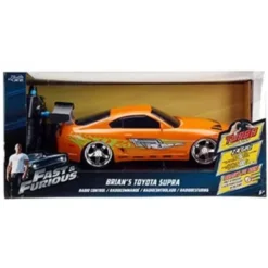 FAST & FURIOUS -VOITURE FAST AND FURIOUS RADIO COMMANDEE 1/24 BRIAN'S TOYOTA