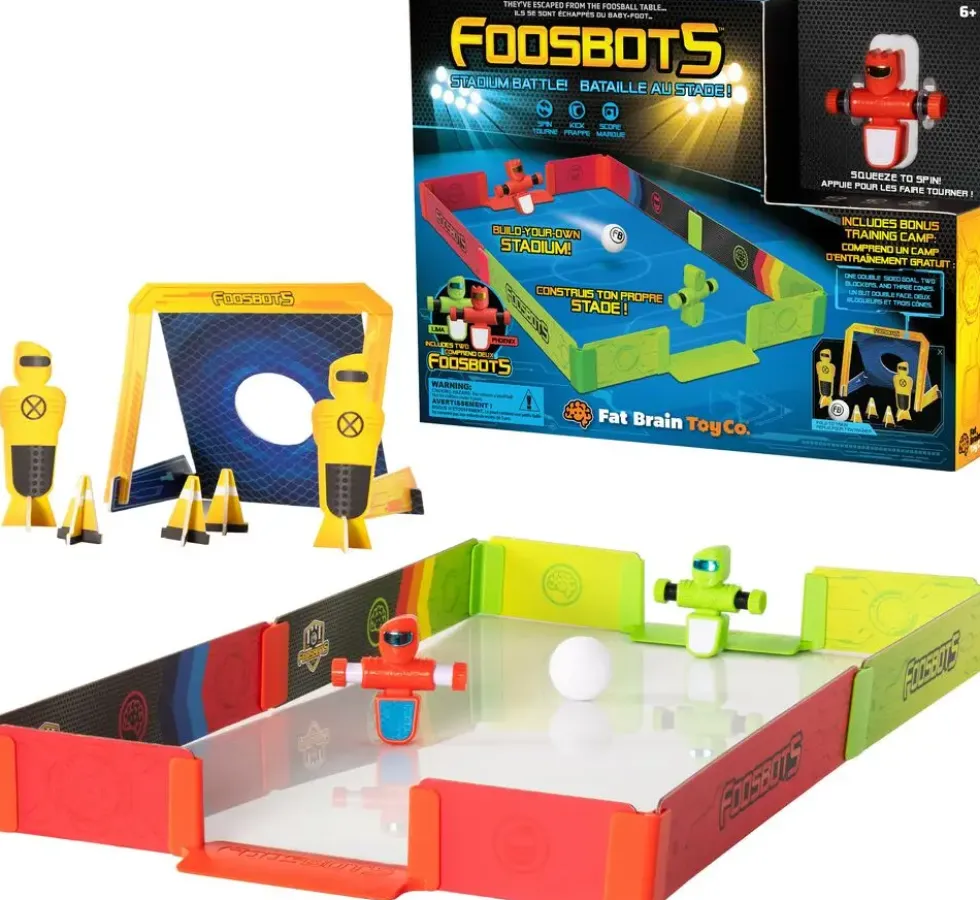 FAT BRAIN - FOOSBOTS - BATAILLE AU STADE