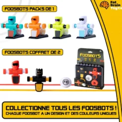 FAT BRAIN - FOOSBOTS - COFFRET DE2