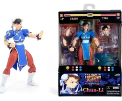 FEI LONG STREET FIGHTERS - FIGURINE ARTICULEECHUN-LI 15 CM + ACCESSOIRE