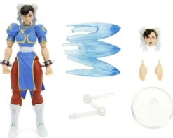 FEI LONG STREET FIGHTERS - FIGURINE ARTICULEECHUN-LI 15 CM + ACCESSOIRE