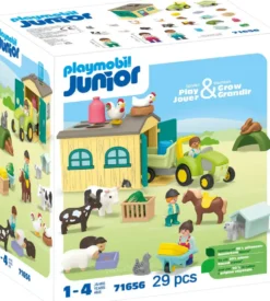 FERME AVEC TRACTEUR ET ANIMAUX - 71656