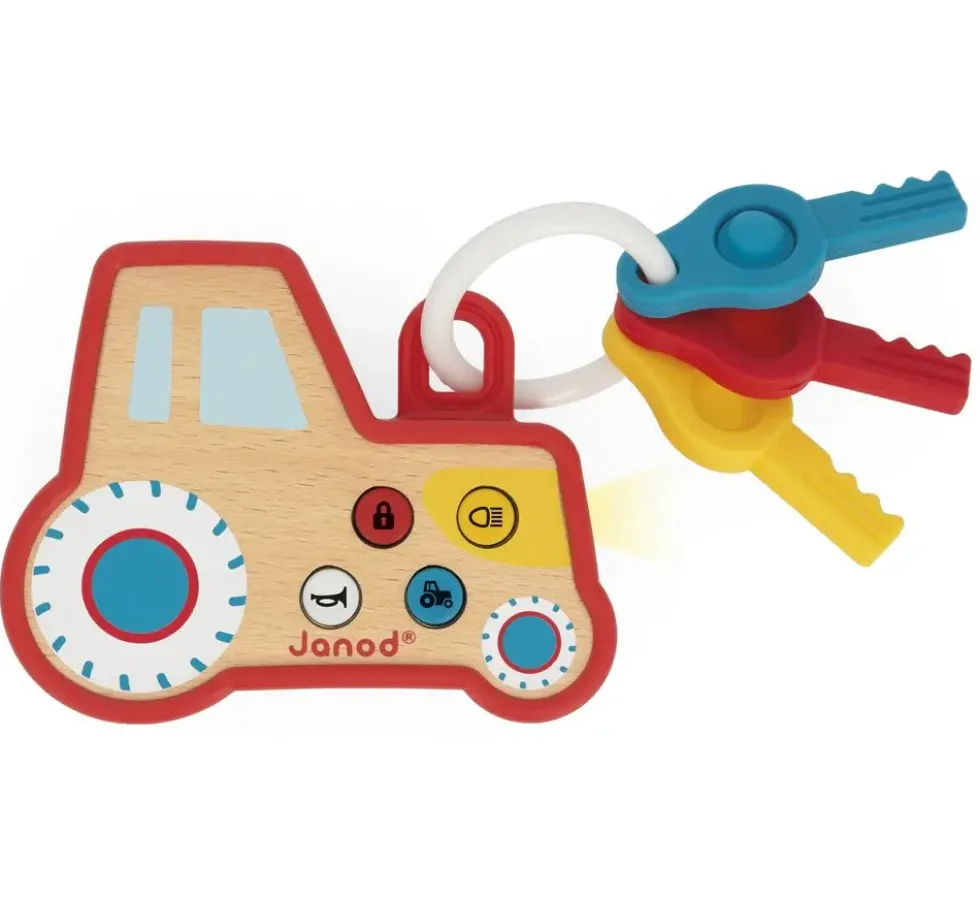 FERME - PORTE-CLES TRACTEUR