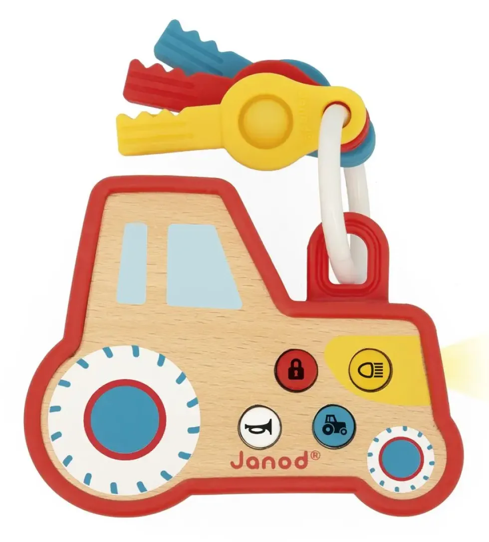 FERME - PORTE-CLES TRACTEUR