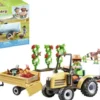 FERMIER AVEC TRACTEUR ET CITERNE - 71442