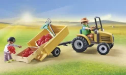 FERMIER AVEC TRACTEUR ET CITERNE - 71442