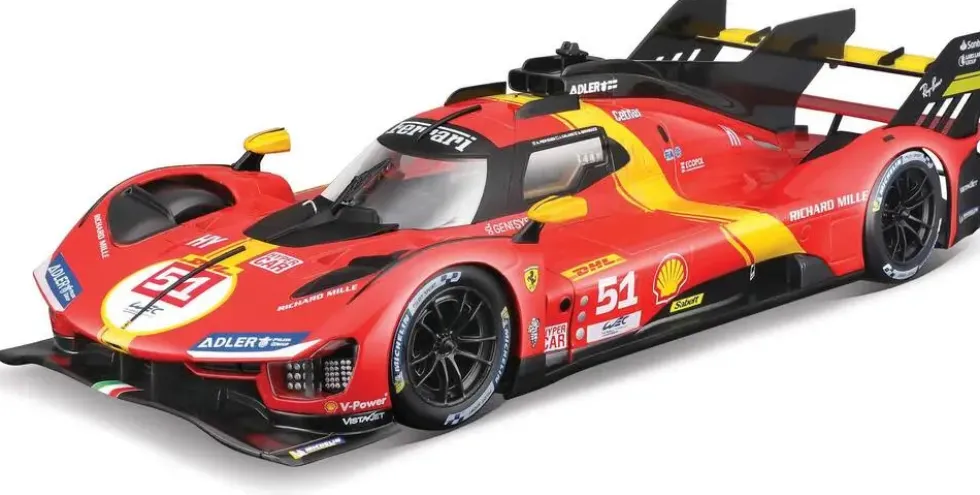 1/24 FERRARI RACING - 499P LMH 2023 #51 - ROUGE