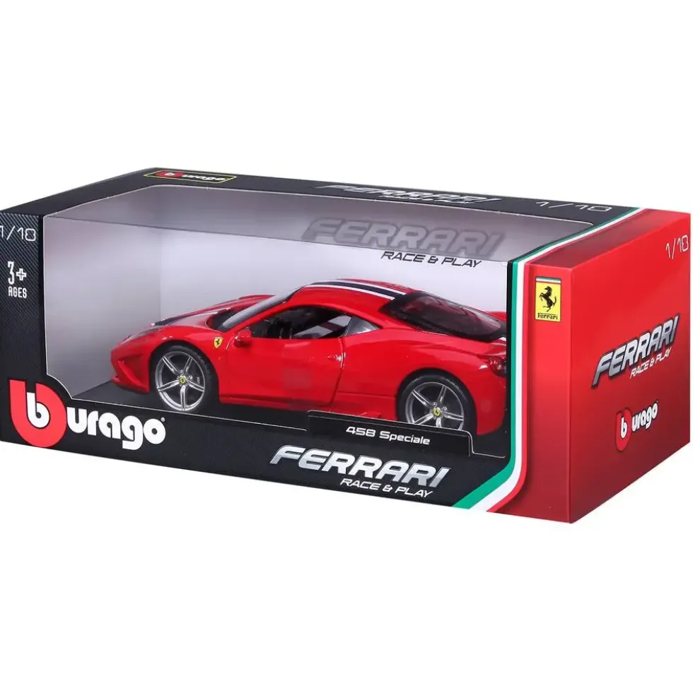 1/18 FERRARI - 458 SPECIALE - ROUGE