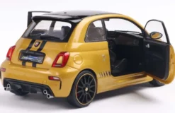 1/18 FIAT F595 ABARTH SOLIDO WORKS YELLOW 2024