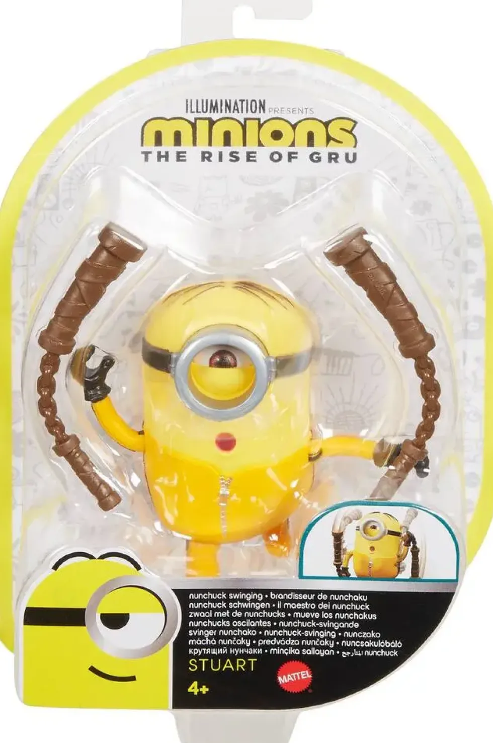 FIGURINE ACTION 11 CM STUART ET NUNCHAKU - MINIONS