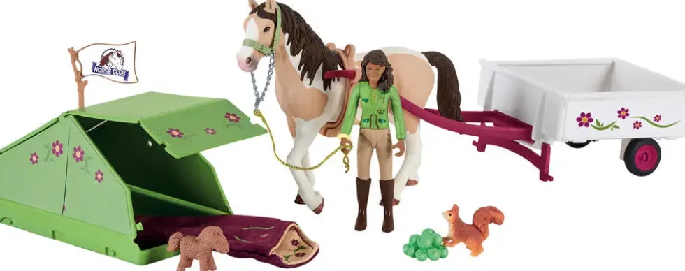 FIGURINE - AVENTURES AU CAMPING DE SARAH