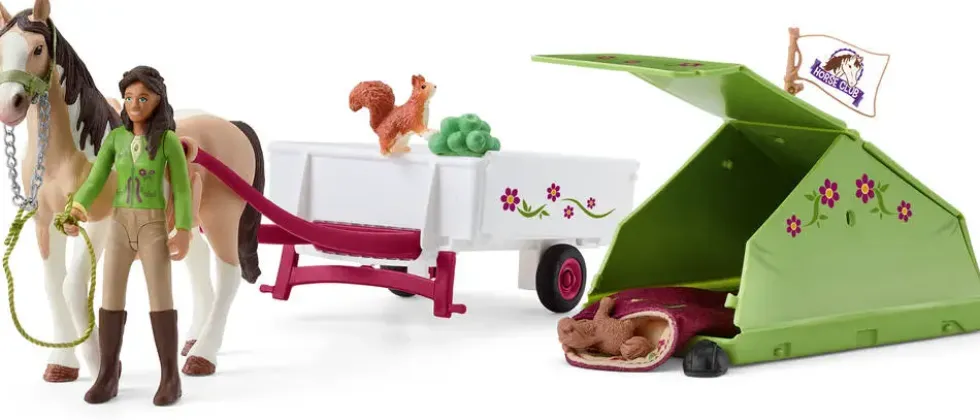 FIGURINE - AVENTURES AU CAMPING DE SARAH