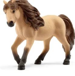 FIGURINE - BOX AVEC PONEY ISLANDAIS