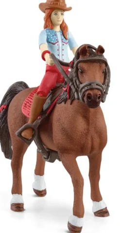 FIGURINE CAVALIERE HANNAH ET CAYENNE