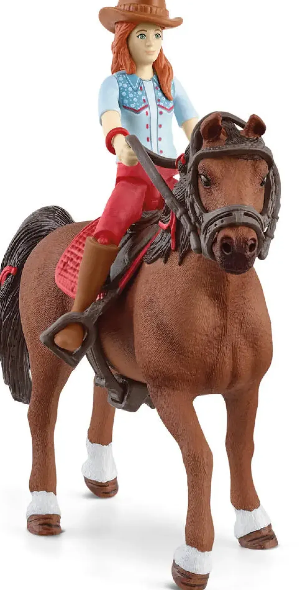 FIGURINE CAVALIERE HANNAH ET CAYENNE
