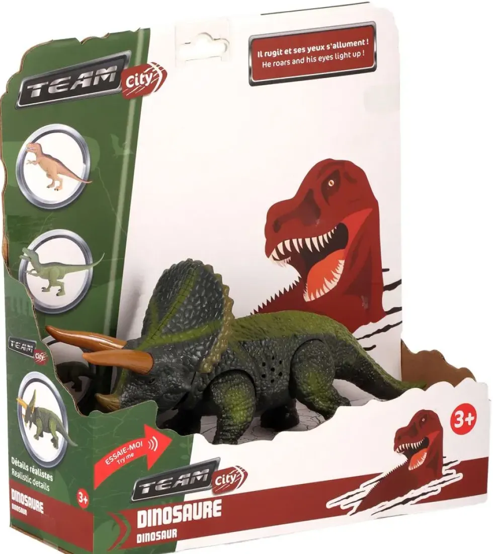 FIGURINE DINOSAURE - TRICERATOPS