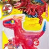 FIGURINE GOO JIT ZU DINO PYRORAPTOR 14 CM JURASSIC WORLD