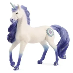 FIGURINE LICORNE MANDALA ÉTALON