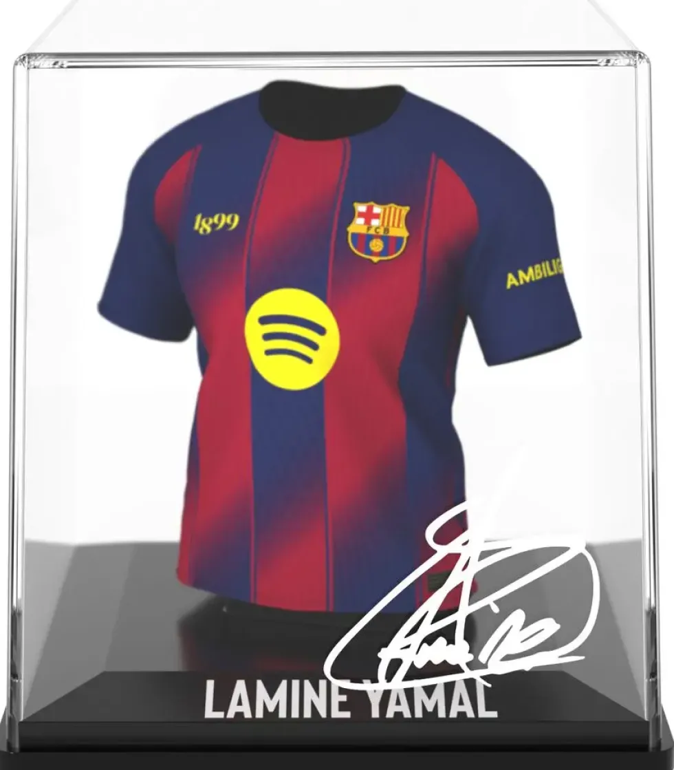FIGURINE MAILLOT LAMINE YAMAL FC BARCELONE