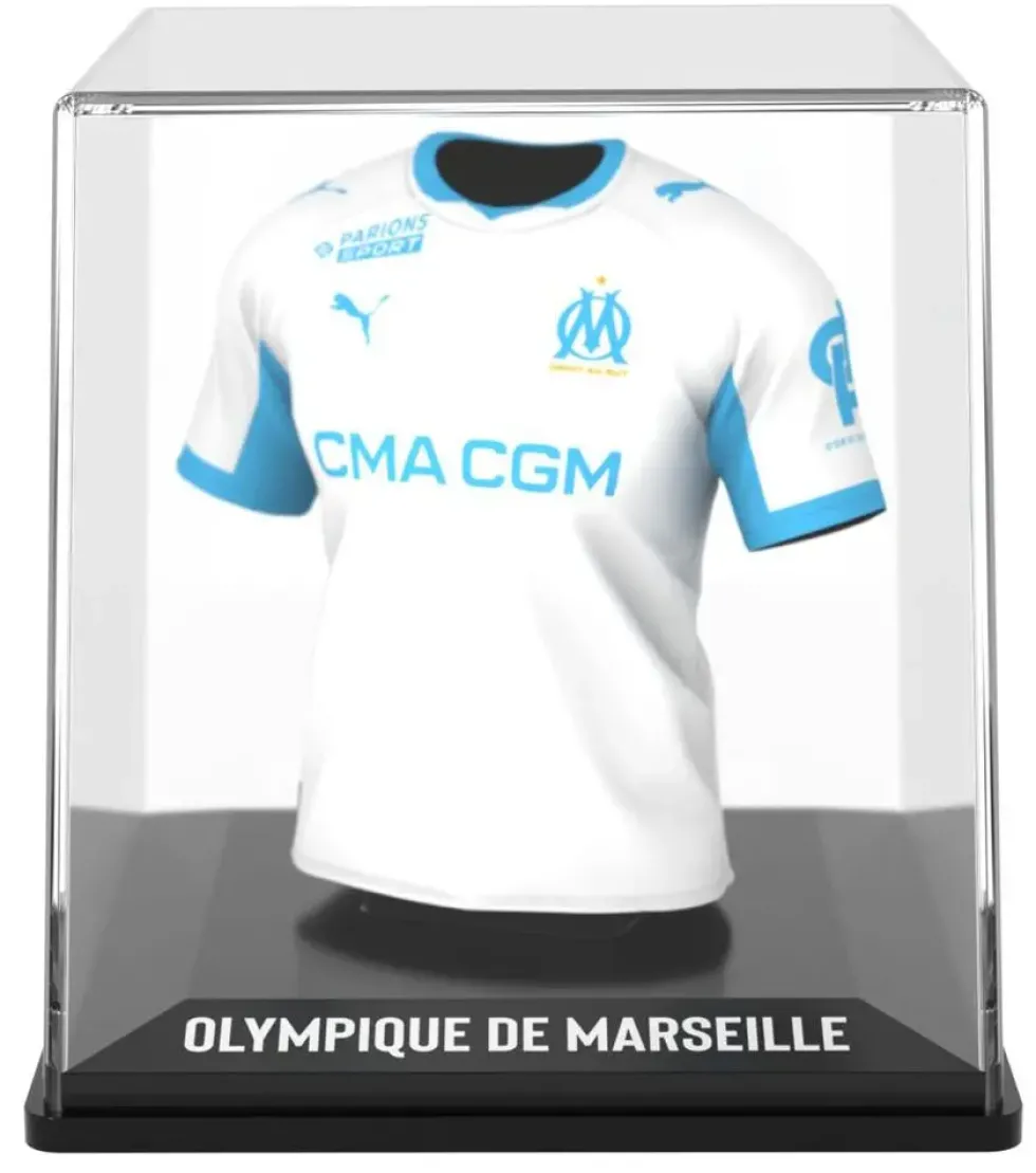 FIGURINE MAILLOT OLYMPIQUE DE MARSEILLE