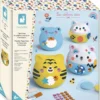 4 FIGURINES PLATRE A DECORER - ANIMAUX