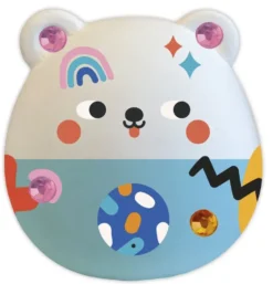 4 FIGURINES PLATRE A DECORER - ANIMAUX