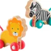 FISHER PRICE - ANIMAUX A POUSSER EN BOIS OS