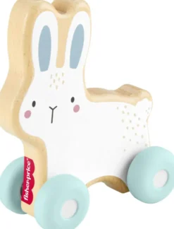 FISHER PRICE - LAPIN A POUSSER EN BOIS