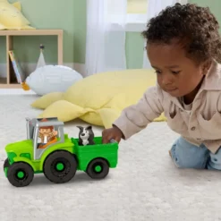 FISHER PRICE - LITTLE PEOPLE - LE TRACTEUR DES LITTLE PEOPLE