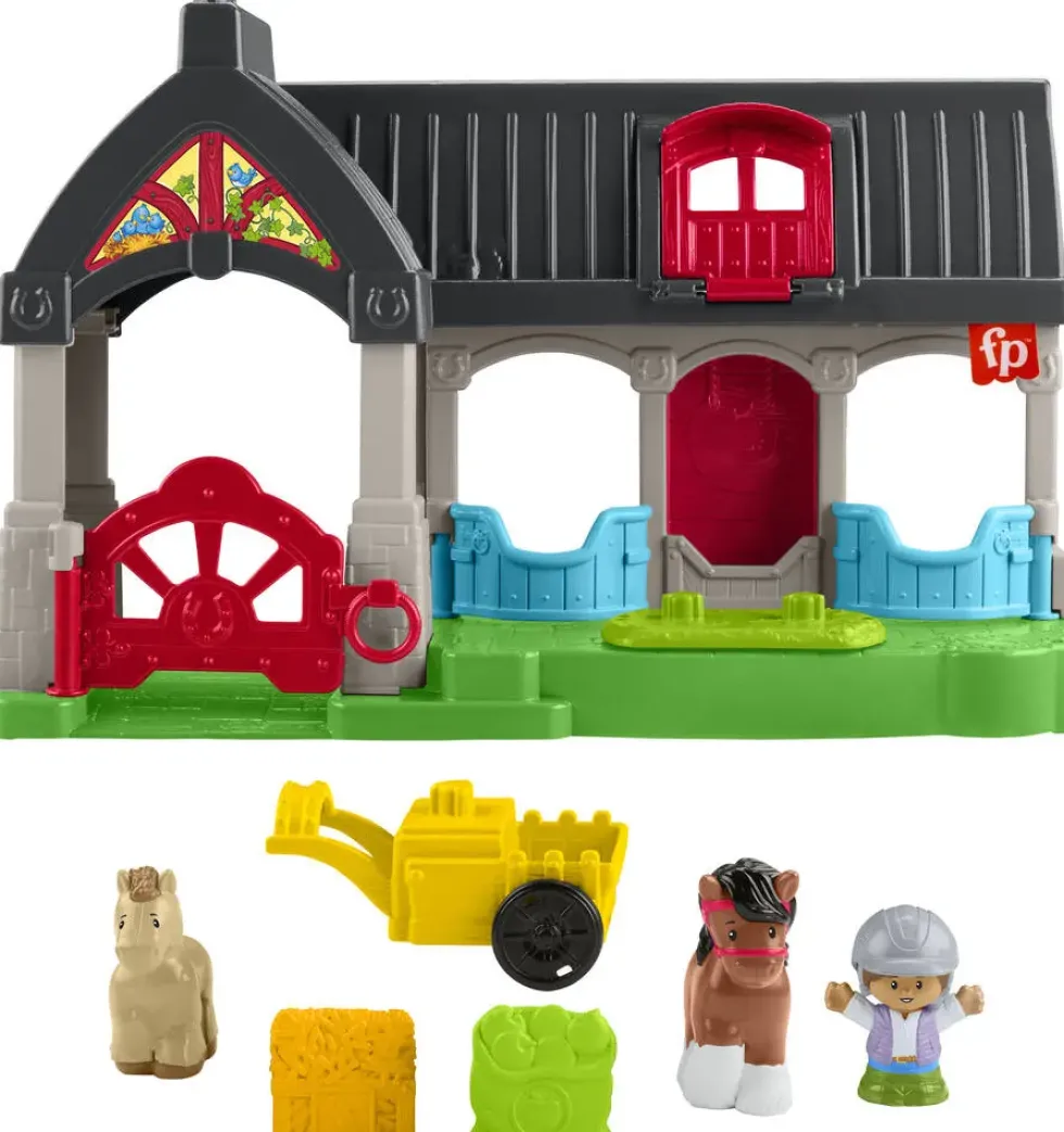 FISHER PRICE - LITTLE PEOPLE -L'ECURIE